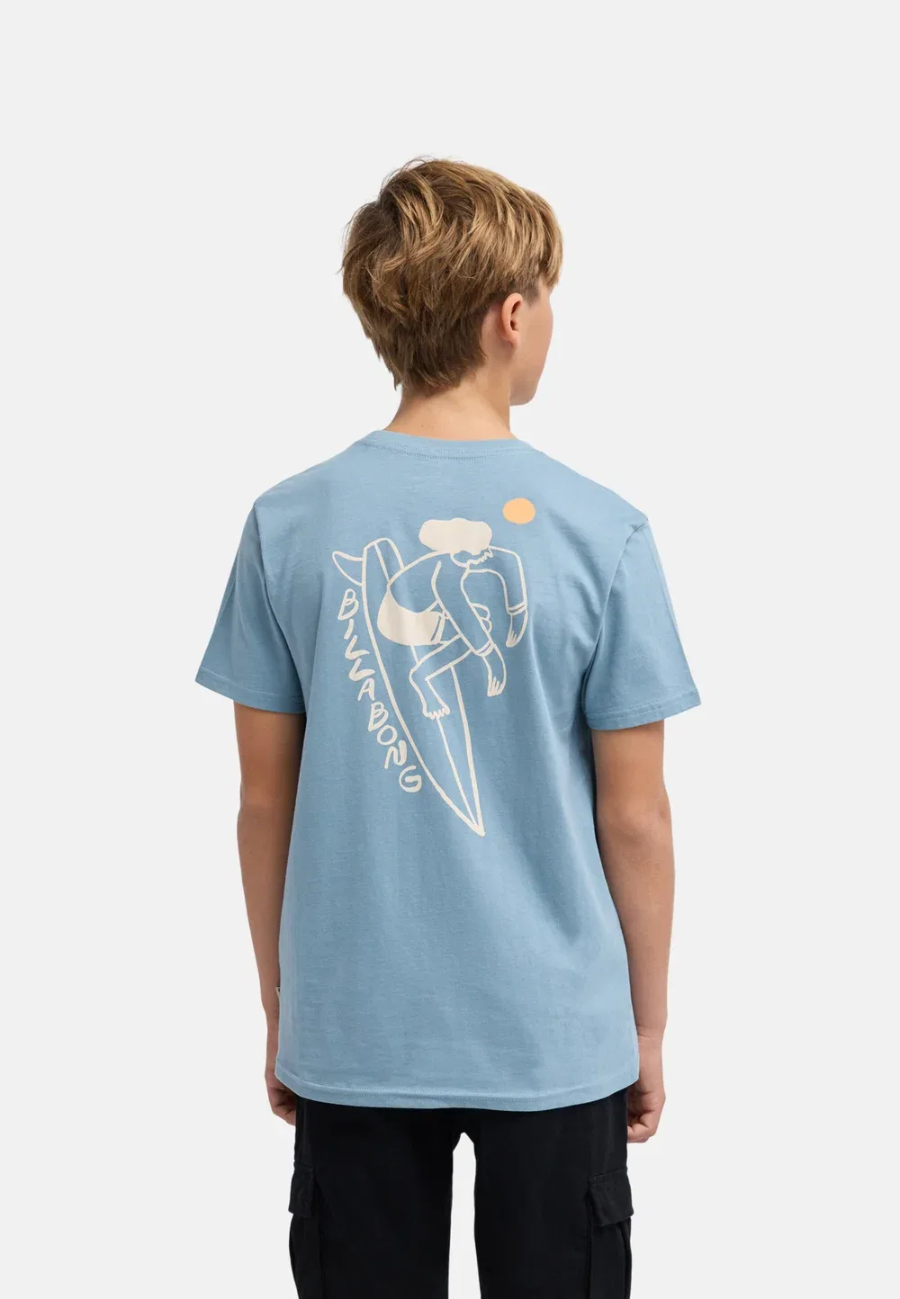 Одежда Jungen 8-16|топы ebbzt00268 - футболка с принтом Billabong, Bkf — фото 2