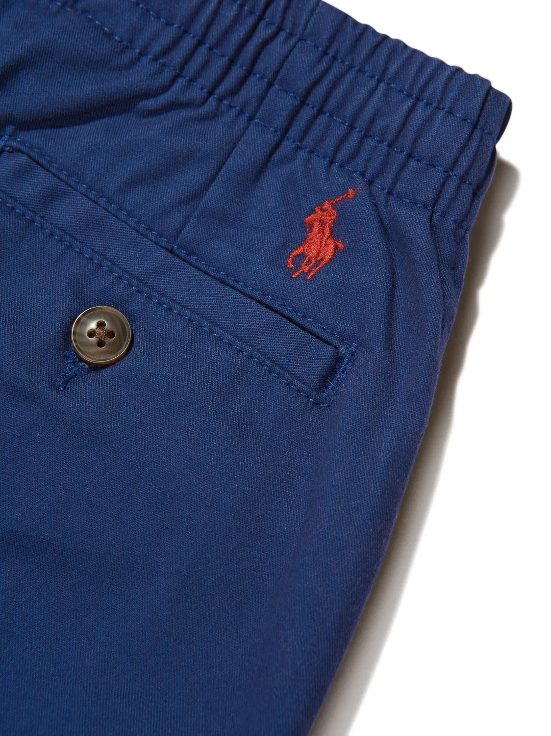Брюки из хлопка с логотипом Polo Pony Polo Ralph Lauren, темно-синий — фото 2