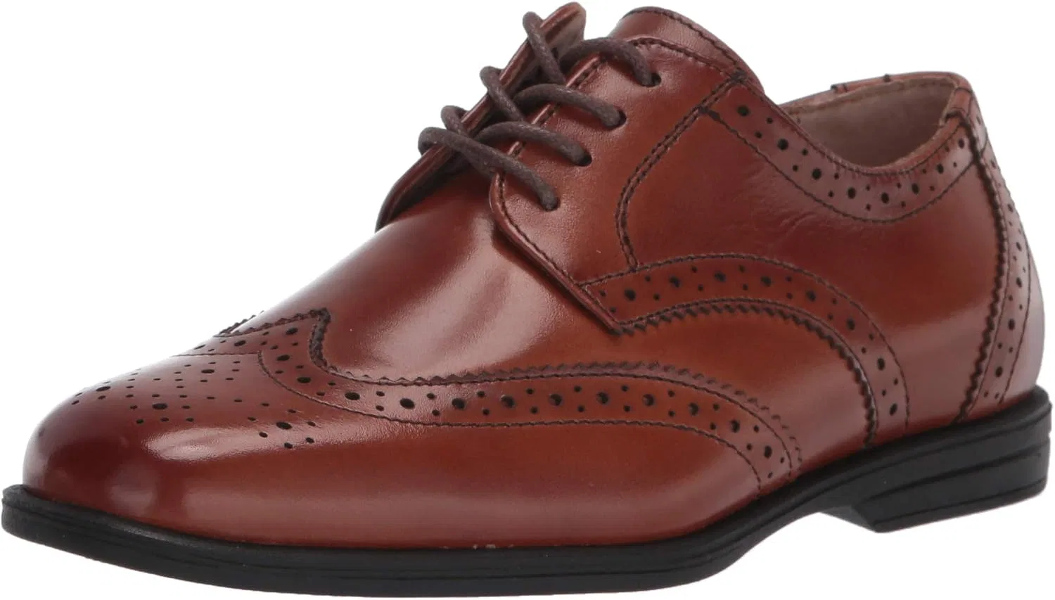 Детские туфли оксфорды с перфорацией Regan Jr. Florsheim, Cognac