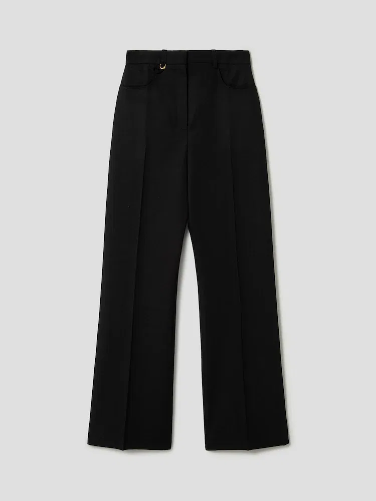 Брюки прямые JACQUEMUS Le Pantalon Sauge, Black