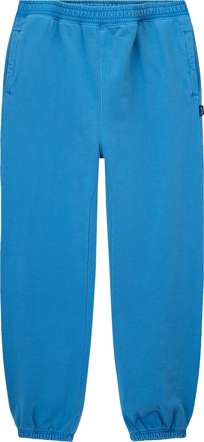 Брюки Stussy Pigment Dyed Fleece Pant 'Blue', синий — фото 2