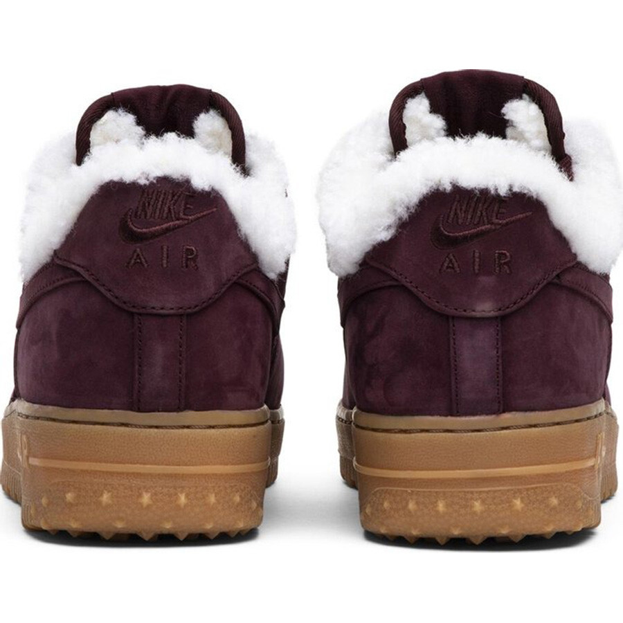 Кроссовки Nike Air Force 1 Premium Winter 'Burgundy Crush', фиолетово-бордовый/мультиколор — фото 3