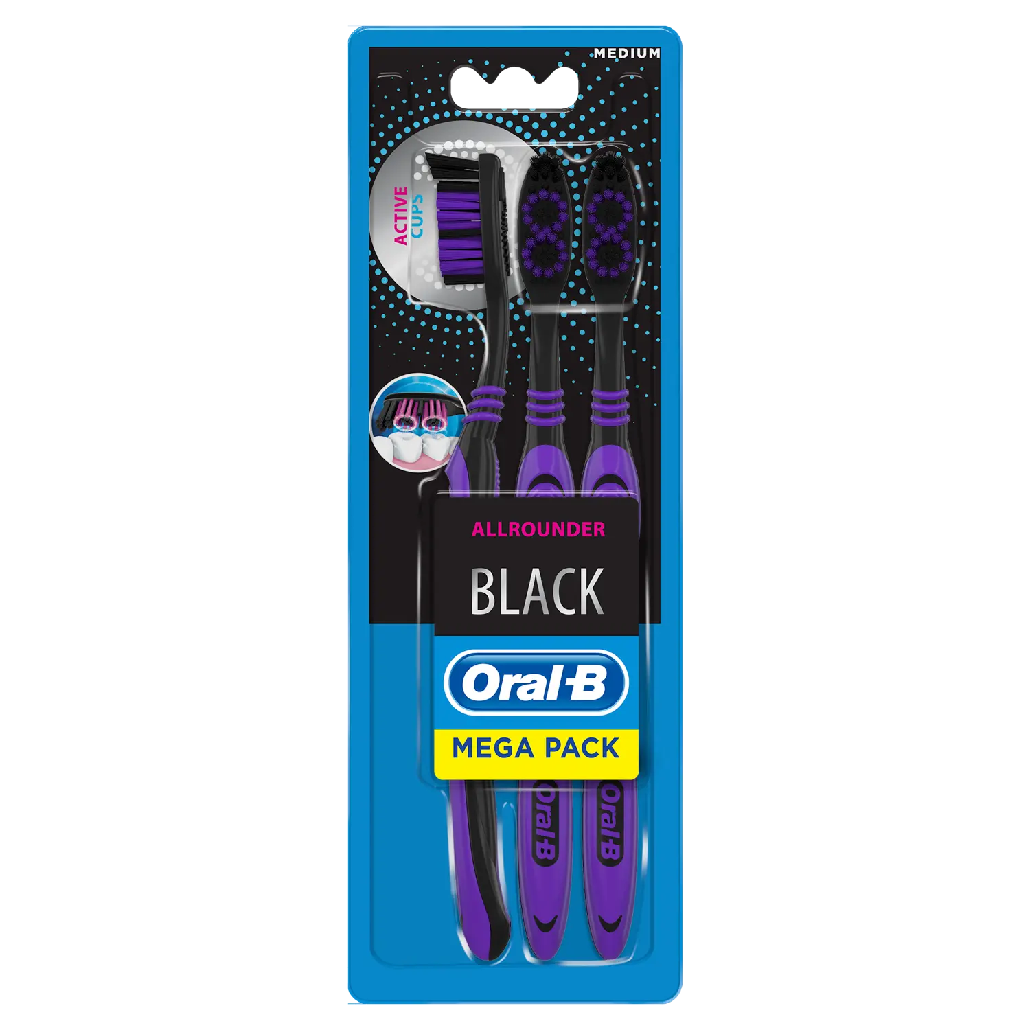 

Oral-B Allround Robin зубная щетка, 3 шт/1 упаковка