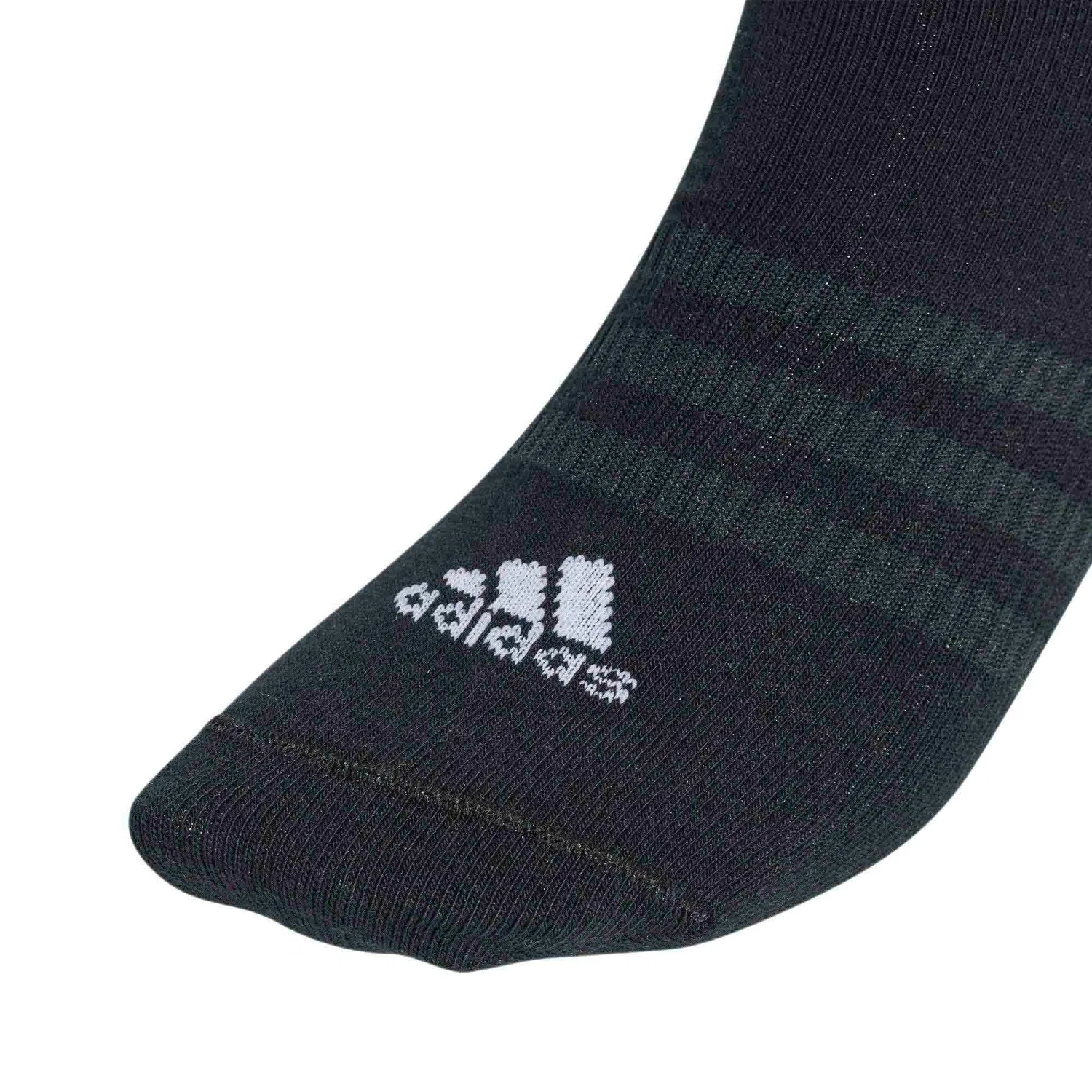 Детские носки-невидимки с поддержкой свода стопы Low Cut Sneaker Socks Adidas, Grey Heather White Black — фото 4