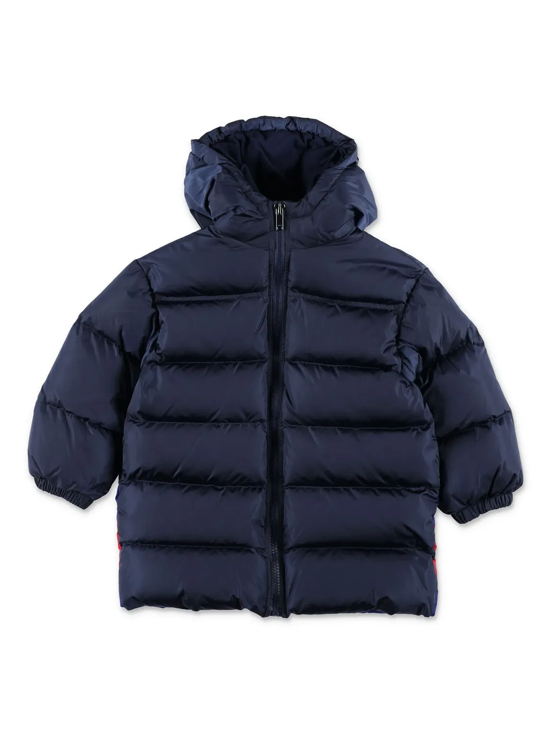 Пуховик с логотипом Gucci Kids, синий