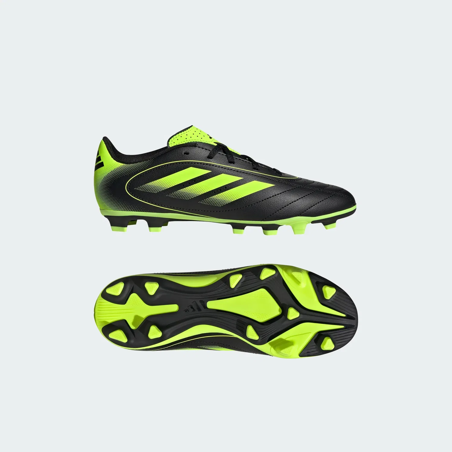 Детские футбольные бутсы adidas Goletto IX, Lucid Lemon Core Black Lucid Lemon