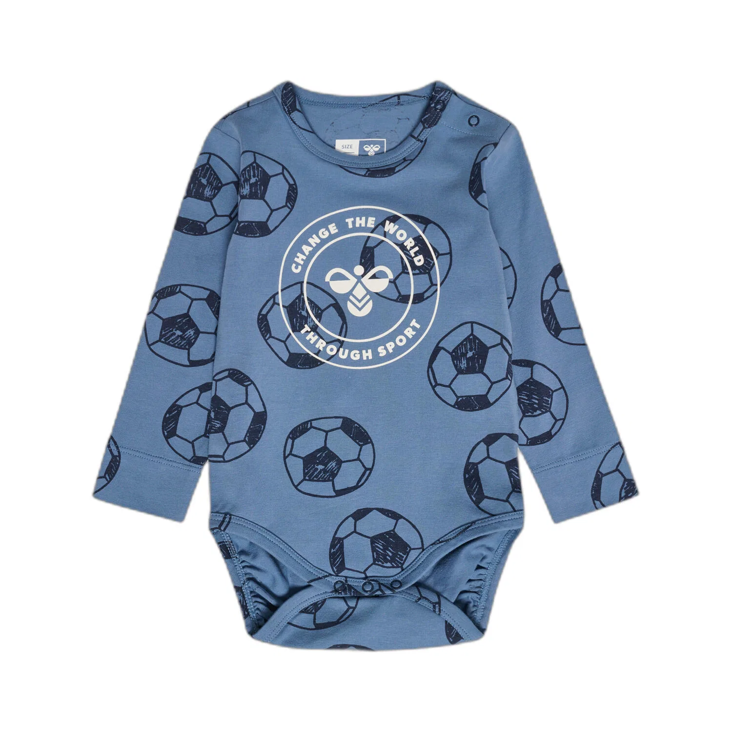 Детский боди с длинным рукавом Hummel Ball, Hummel, Blau