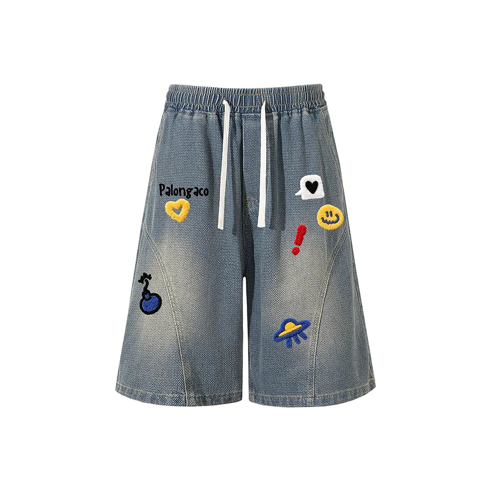 Детские джинсовые шорты прямого кроя Blue PAL ONGACO, Blue