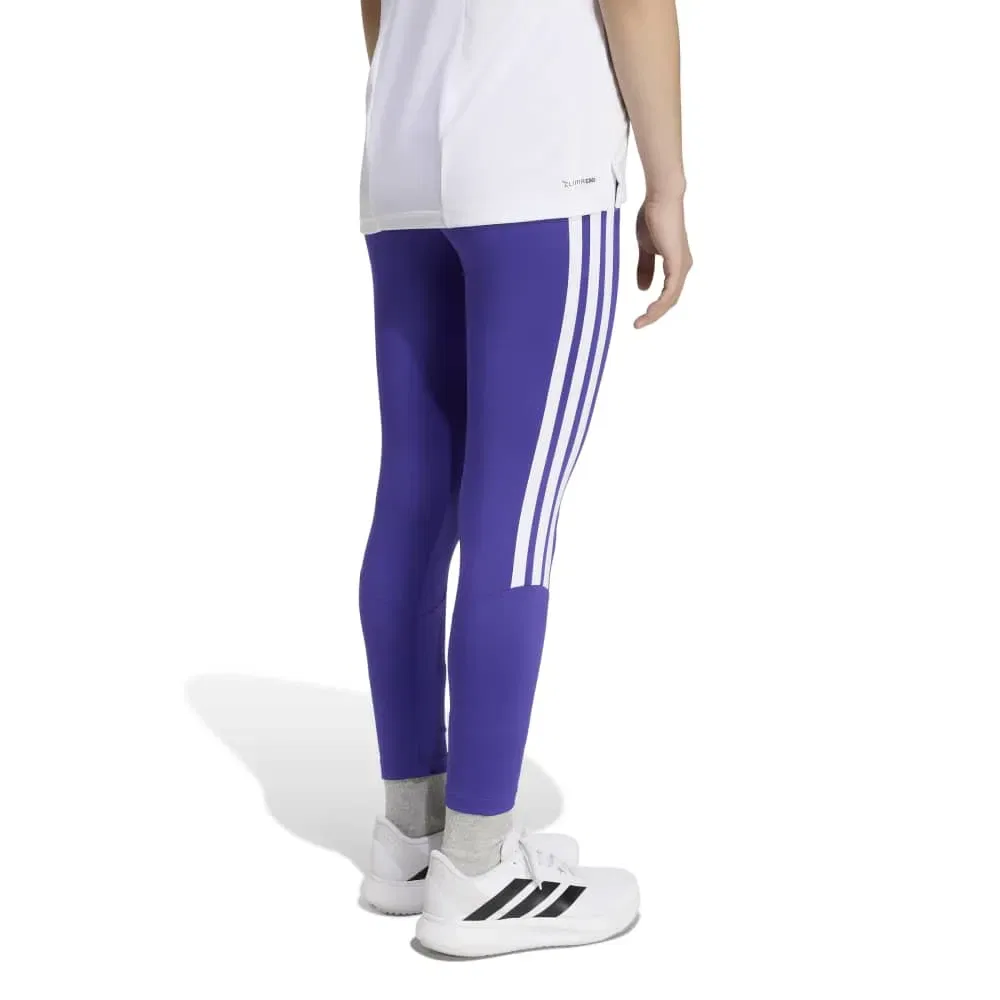 Детские леггинсы для девочек с технологией CLIMACOOL Train Essentials 3-Stripes Adidas, Purple — фото 2