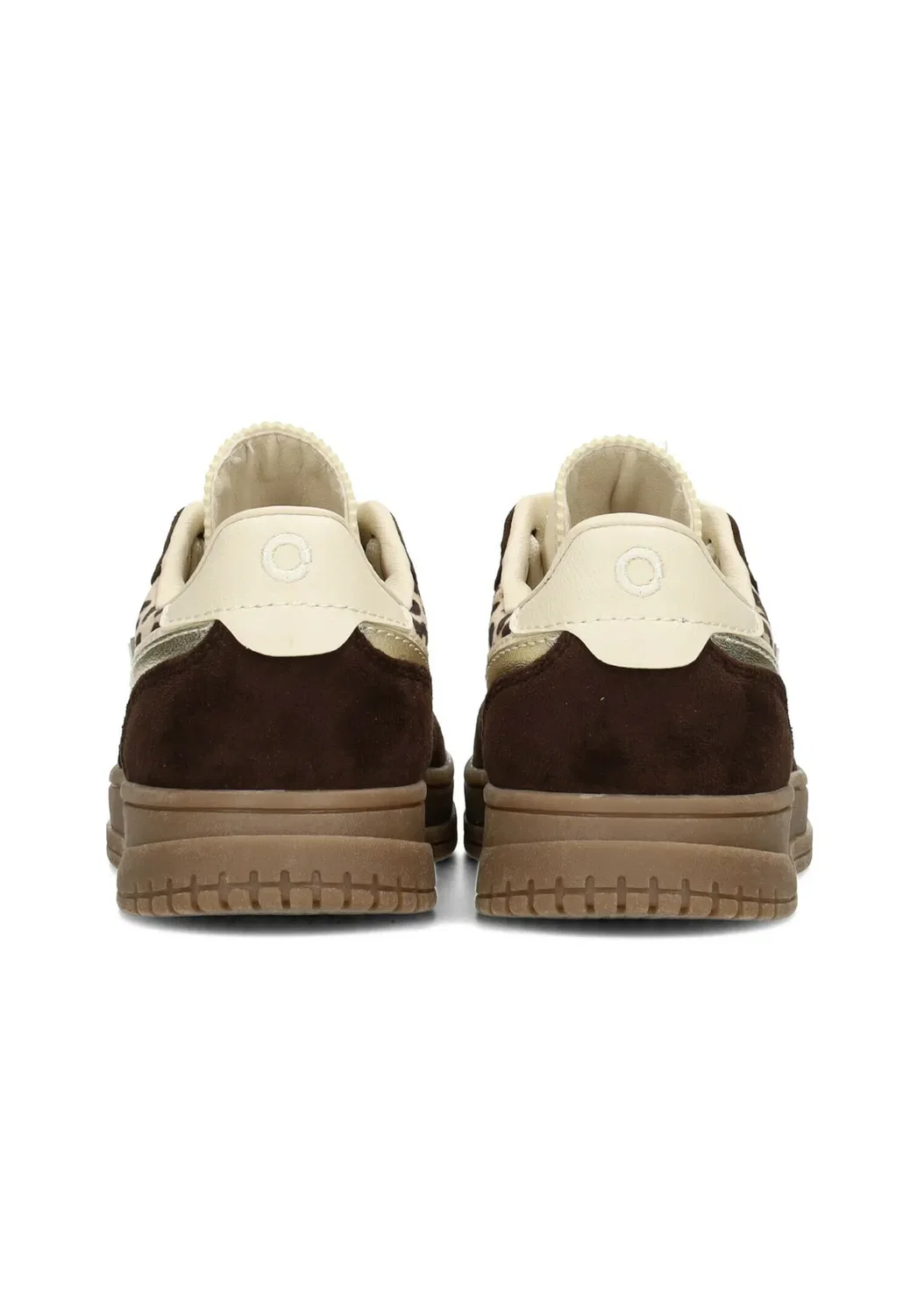 Тренеры Posh By Poelman, Dark Brown — фото 4