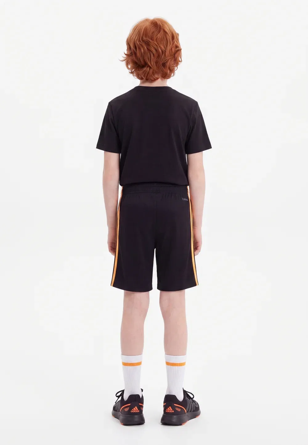Детские спортивные шорты унисекс Ajax Amsterdam 26/27 выездной формы Adidas Originals, Black — фото 2