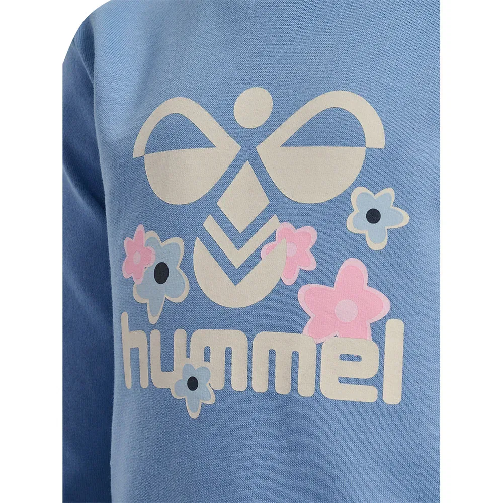 Свитшот Lime Hummel, синий — фото 4