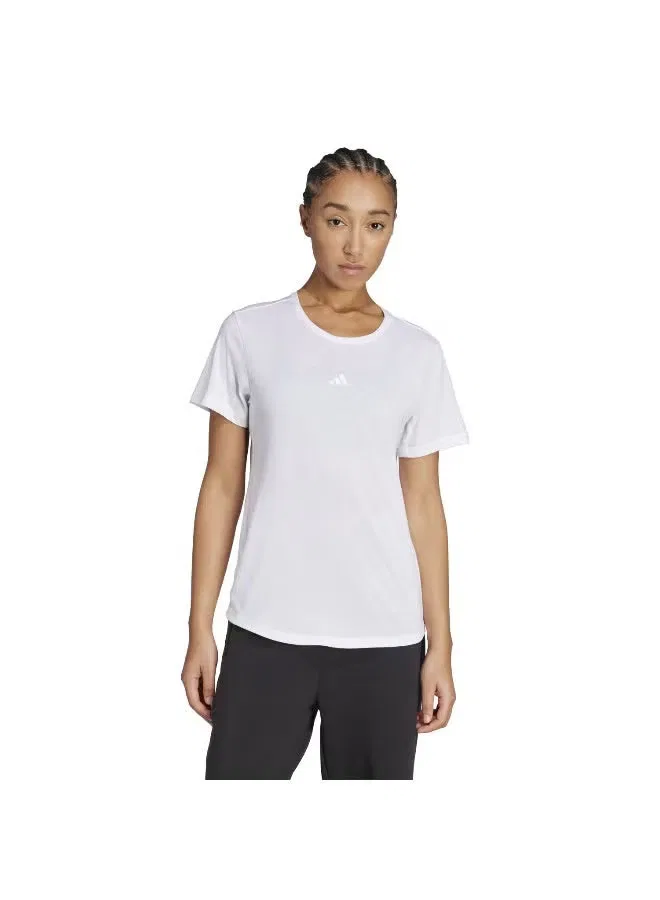Футболка с принтом Motion Essentials Adidas, белая
