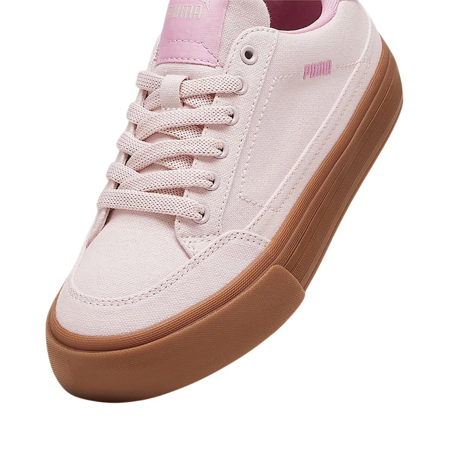 Детские кеды Court Classic Puma, Pink — фото 4