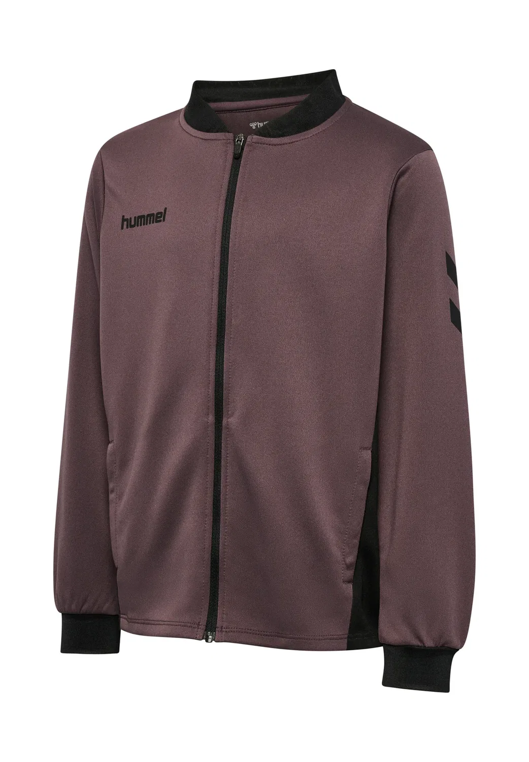 Детская тренировочная куртка Hmlblaze club 26 на молнии, унисекс Hummel, Huckleberry — фото 4