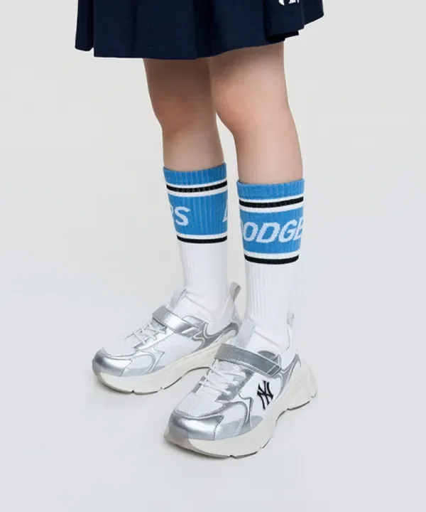 Кроссовки беговые Ace Runner Speed, Mlb Kids, серебристый — фото 2