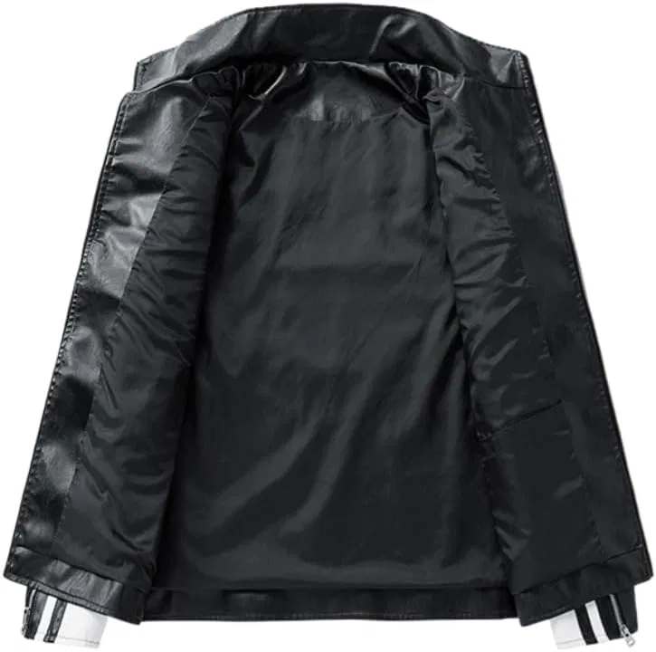 Куртка спортивная оверсайз, мужская, бренд Generic, цвет Black — фото 2
