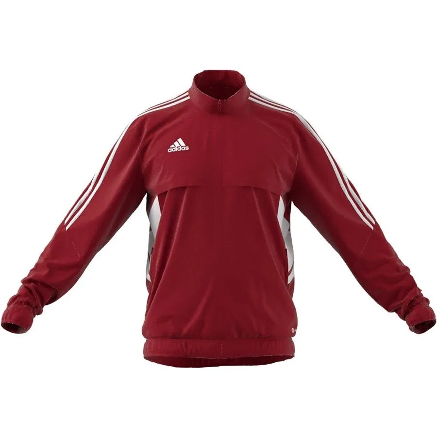 Спортивный свитшот с длинным рукавом CON22 Pre Jkt adidas, Красный — фото 3