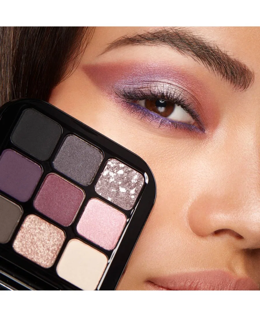 Палетка теней Glamour Multi Finish KIKO Milano, 04 Mauve Selection — фото 4