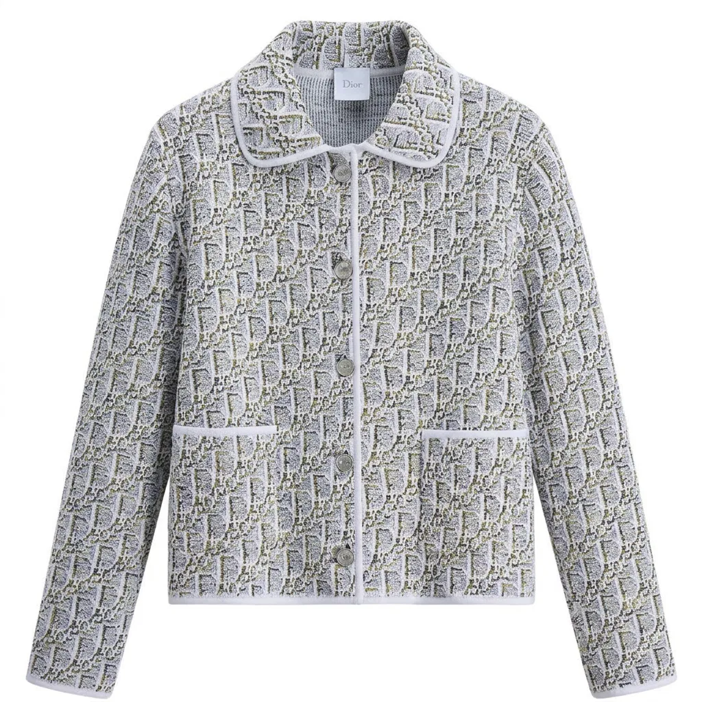 Женское пальто с лацканами прямого кроя OBLIQUE DIOR, Multicolor