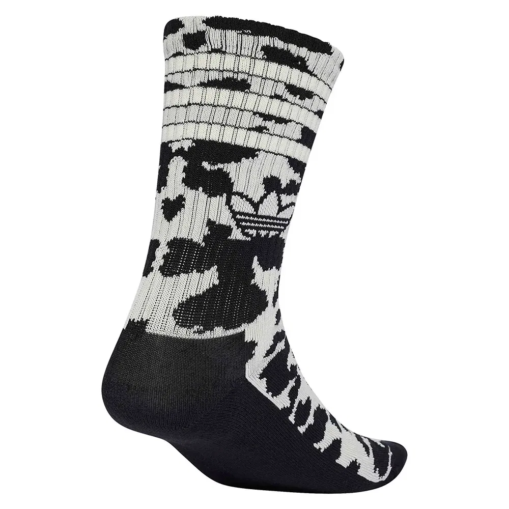Женские носки с принтом Animal Graphic Adidas Originals, White — фото 2