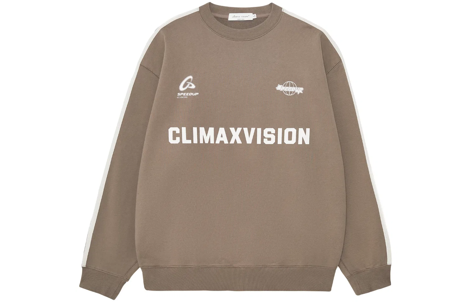 Детский свитшот унисекс из футера CLIMAX VISION, Khaki Brown
