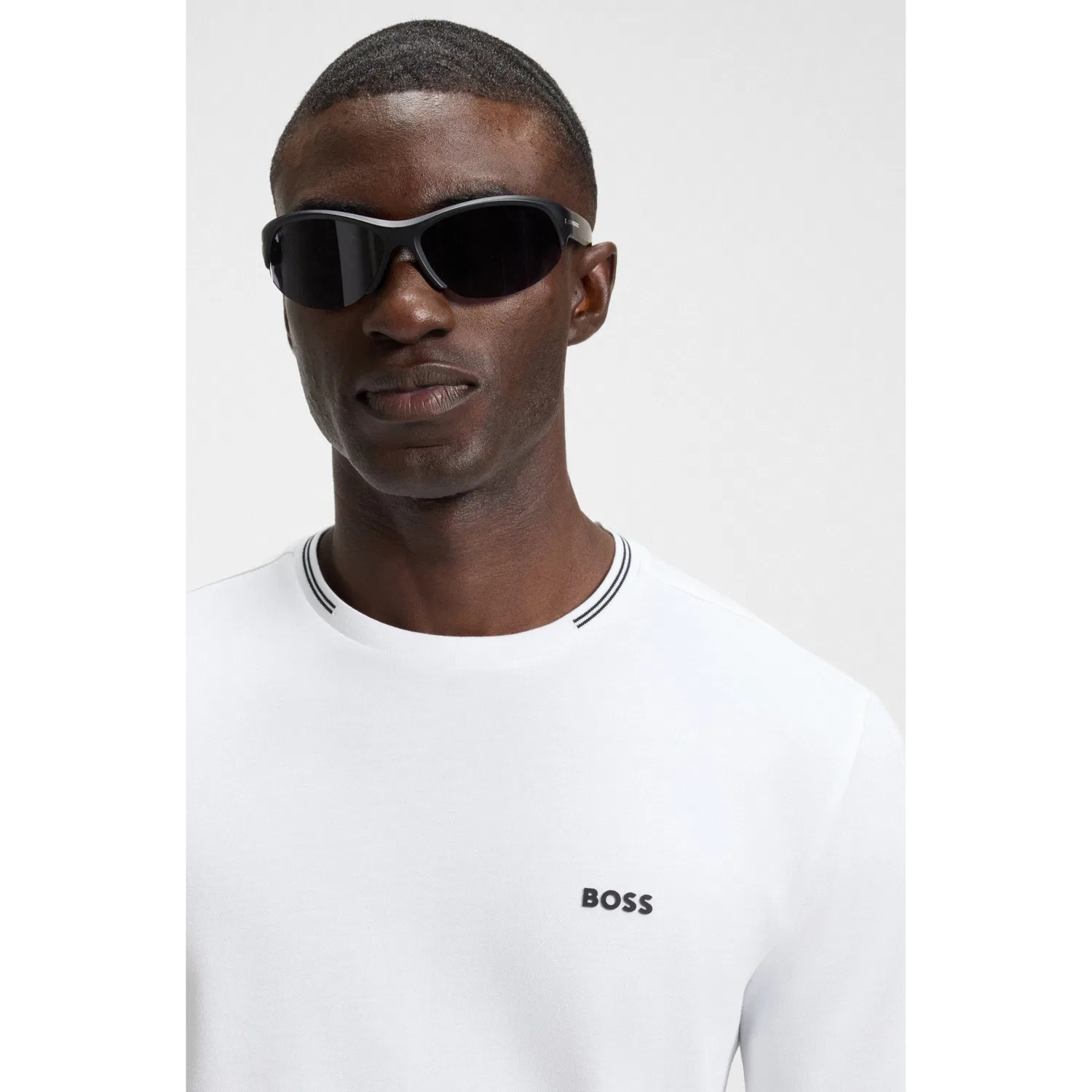 Детская футболка с круглым вырезом BOSS GREEN, White — фото 4