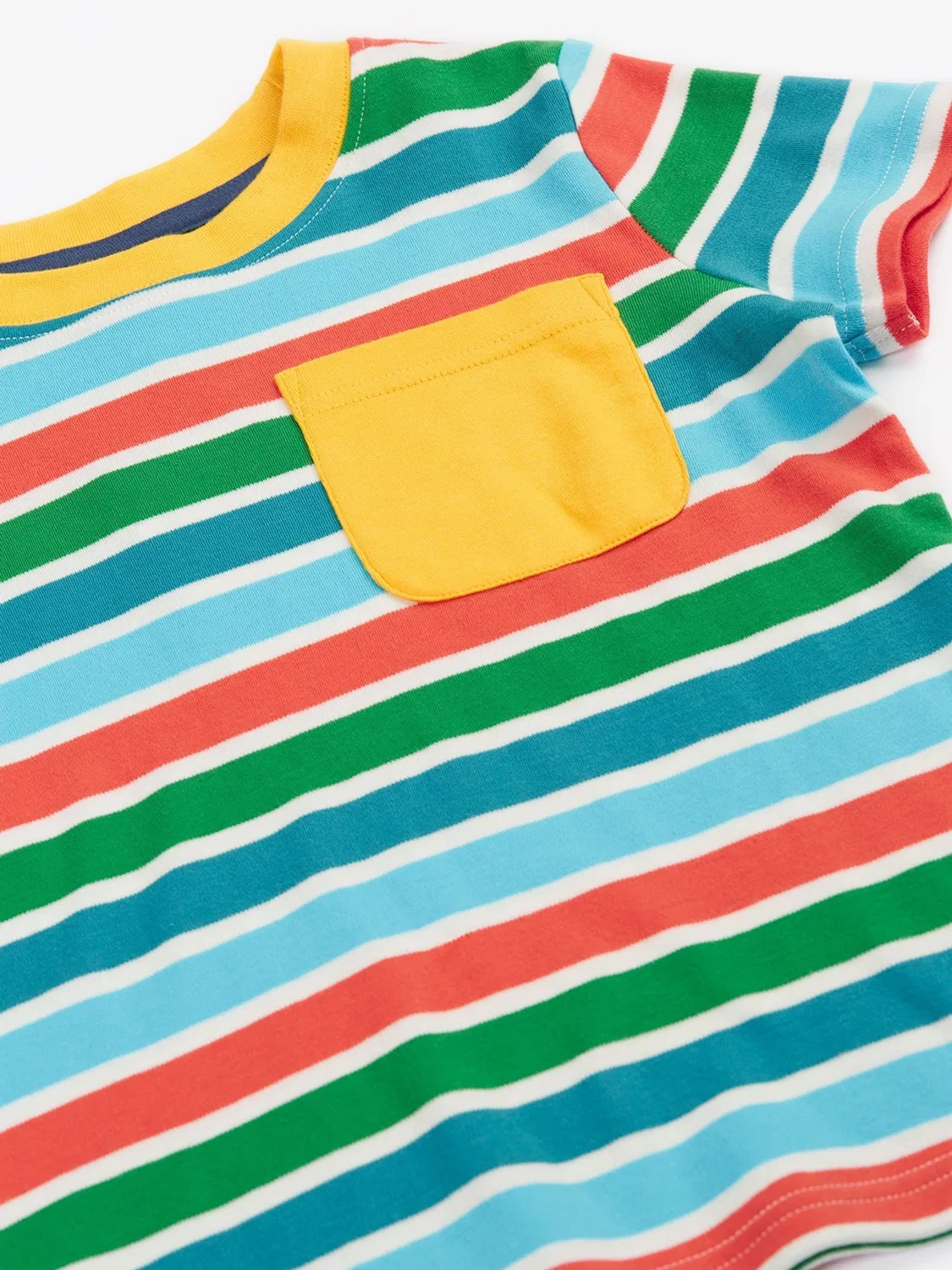 Футболка с карманом Piran Pocket Frugi, синий — фото 2