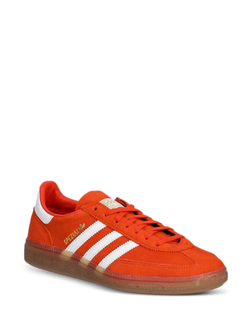 Кроссовки на шнуровке в полоску Adidas Kids, оранжевый