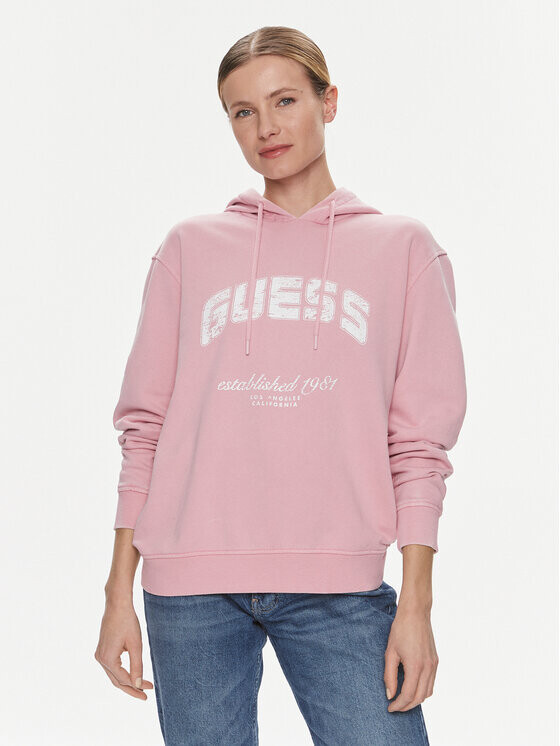 

Толстовка обычного кроя Guess, розовый