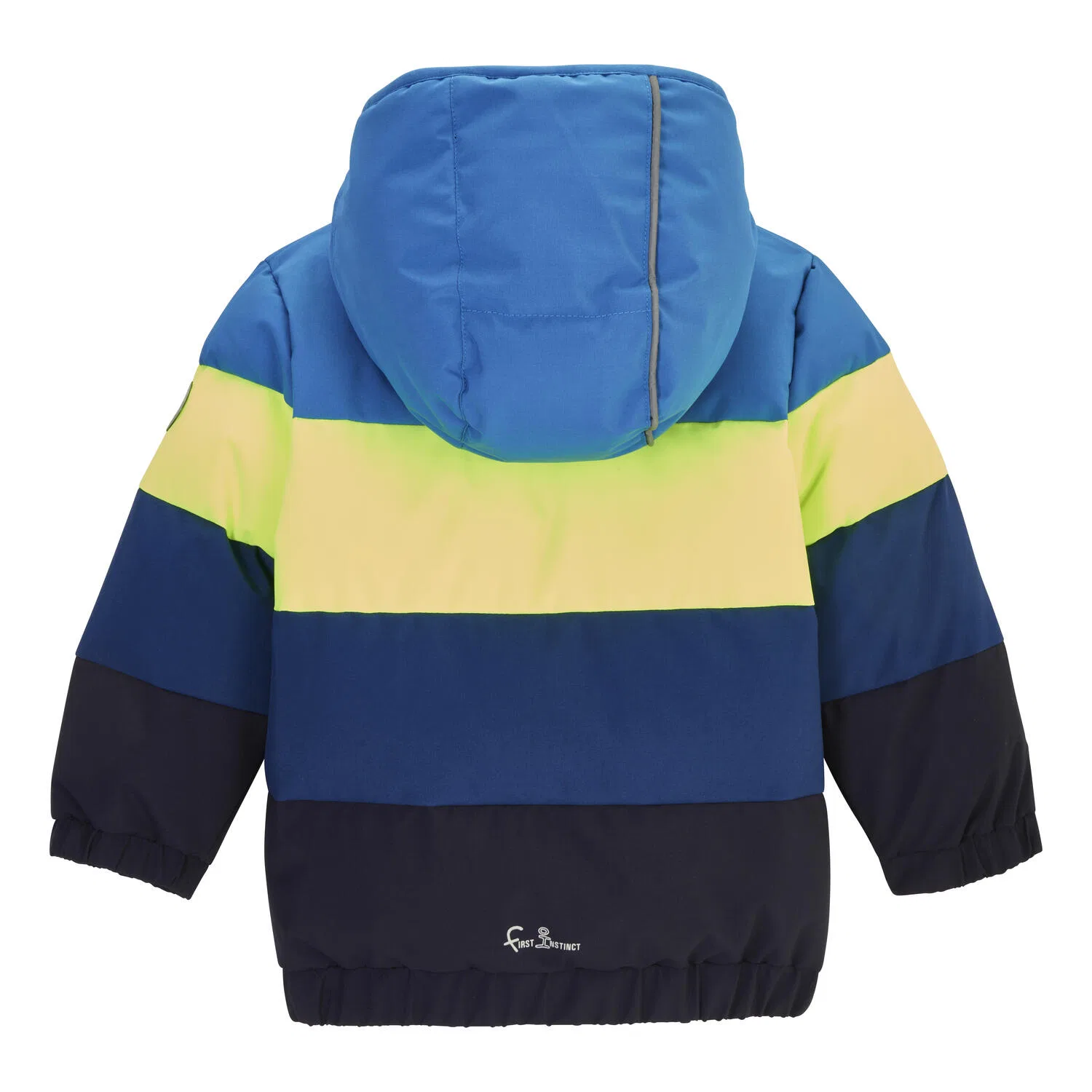 Детская зимняя стеганая куртка с капюшоном FIOW 21 MNS QLTD JCKTS Killtec, Blau Grau — фото 3
