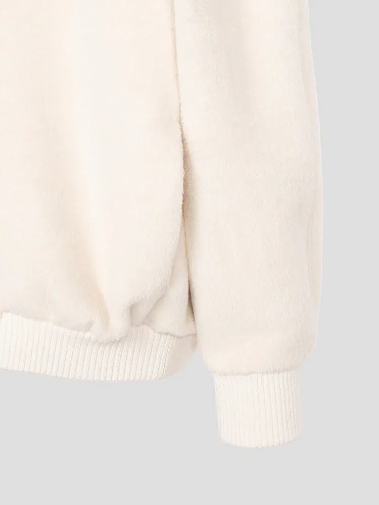 Жакет оверсайз Le Blouson Pilu JACQUEMUS, Off-White — фото 4