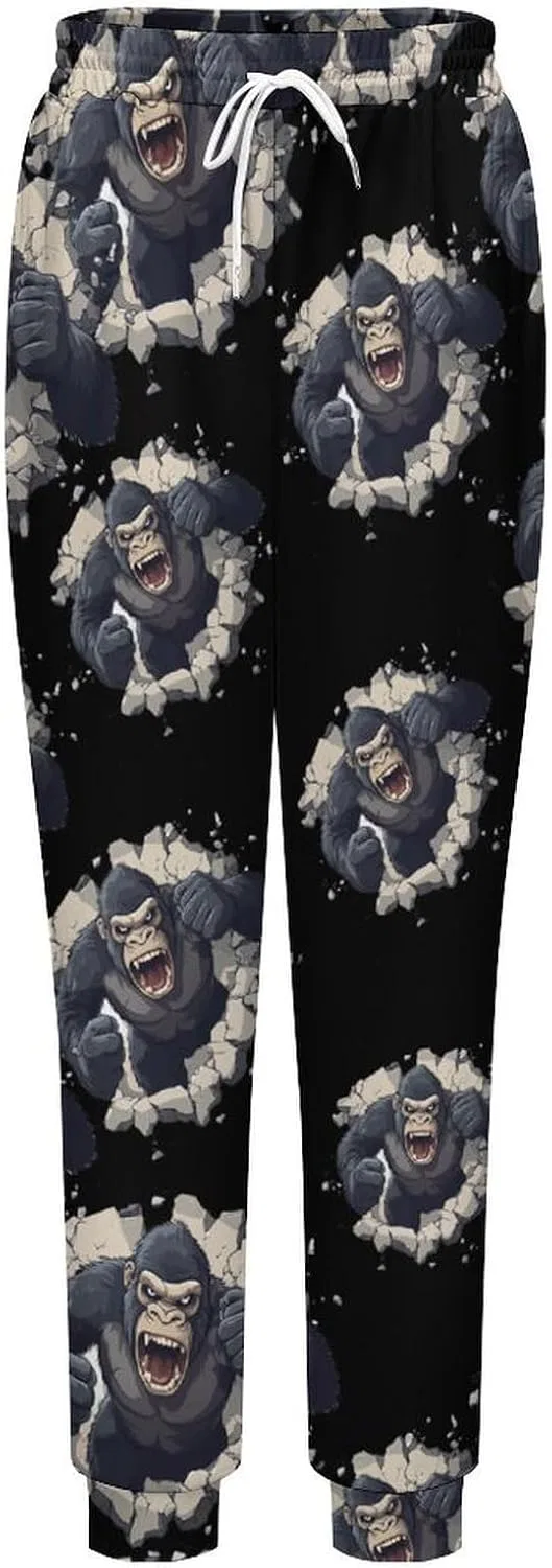 Мужские спортивные штаны с эластичным поясом Angry Gorilla — фото 4