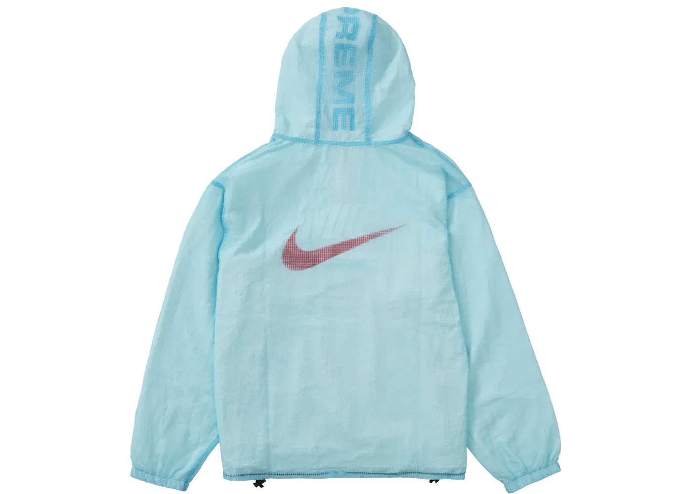 Мужской анорак с принтом Ripstop Anorak Supreme, Light Blue — фото 3
