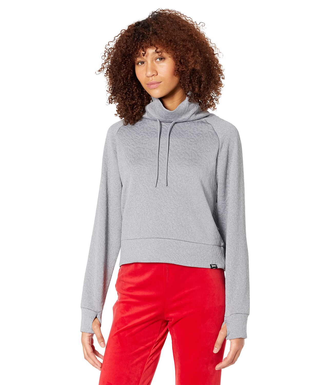 

Пуловер Juicy Couture Sport, Quilted Crop Pullover