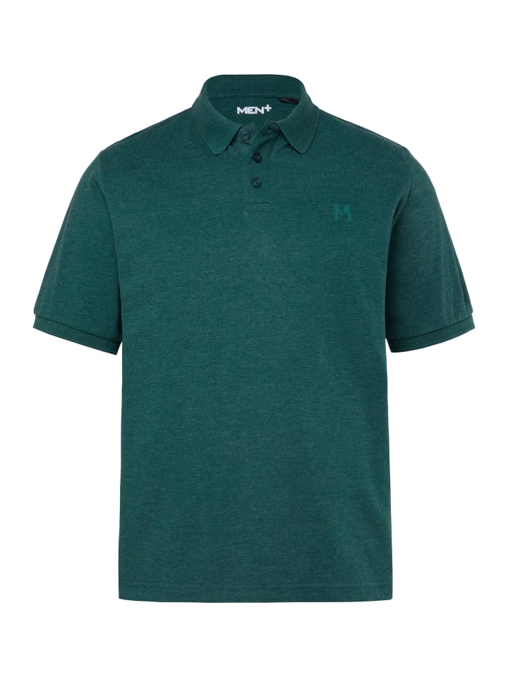 

Men Plus Рубашка-поло цвета «джунгли»