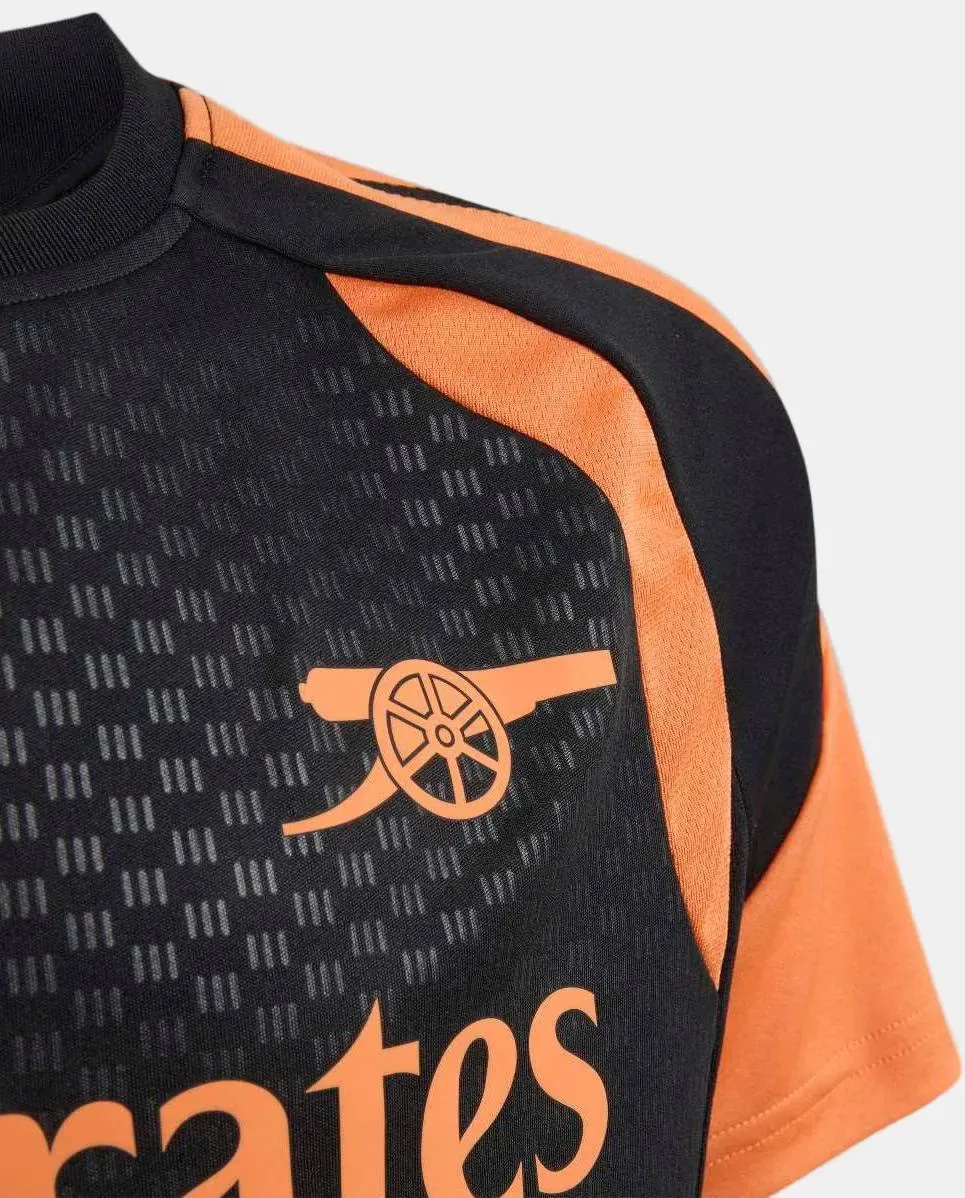 Детская футболка для мальчиков тренировочная Arsenal FC 2026/2027 adidas, Negro — фото 3