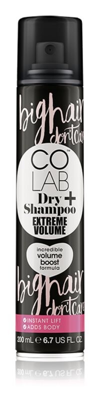 

Сухой шампунь для объема с очень сильной фиксацией COLAB Extreme Volume