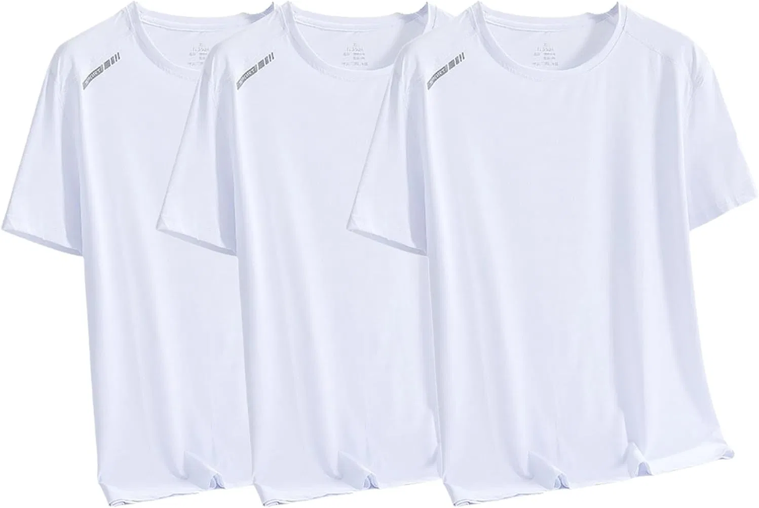 Мужская футболка с коротким рукавом быстросохнущая Bingsiduanxiu4243, 3pcs-k