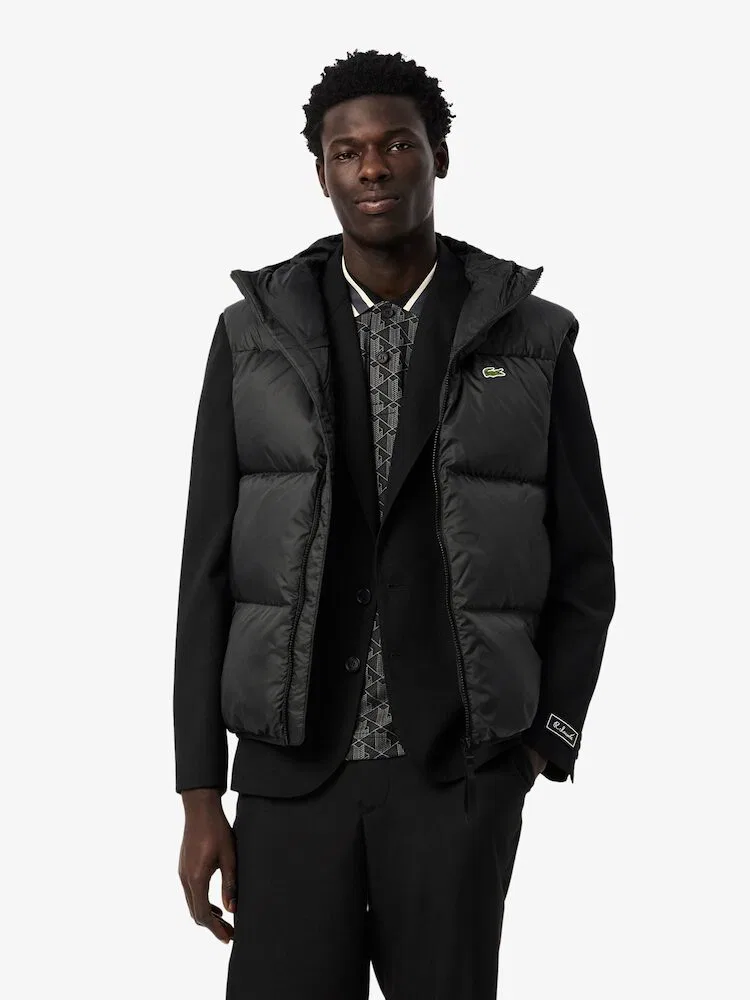 Жилет утепленный LACOSTE Black