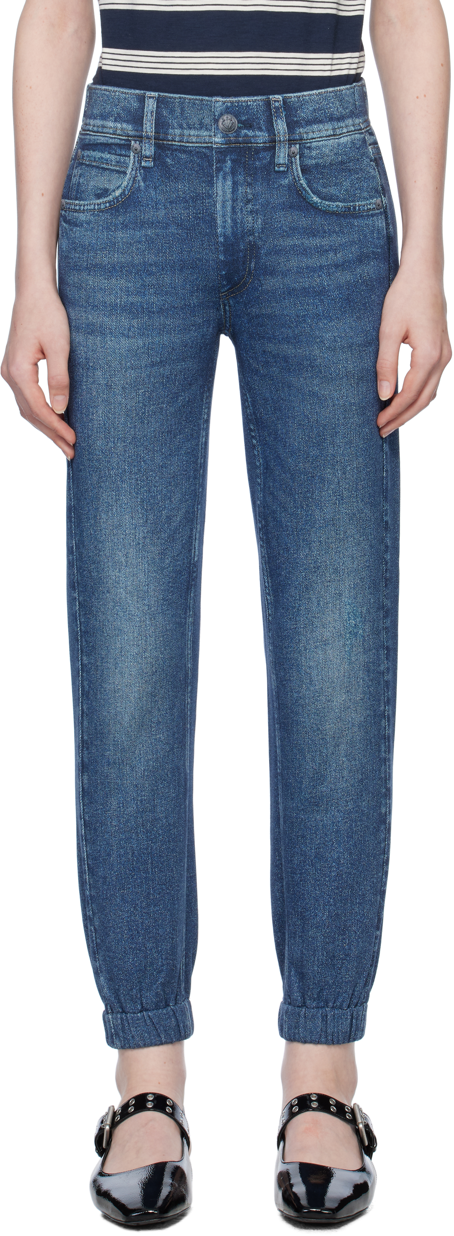 

Синие брюки-джоггеры Iramar Lounge rag & bone