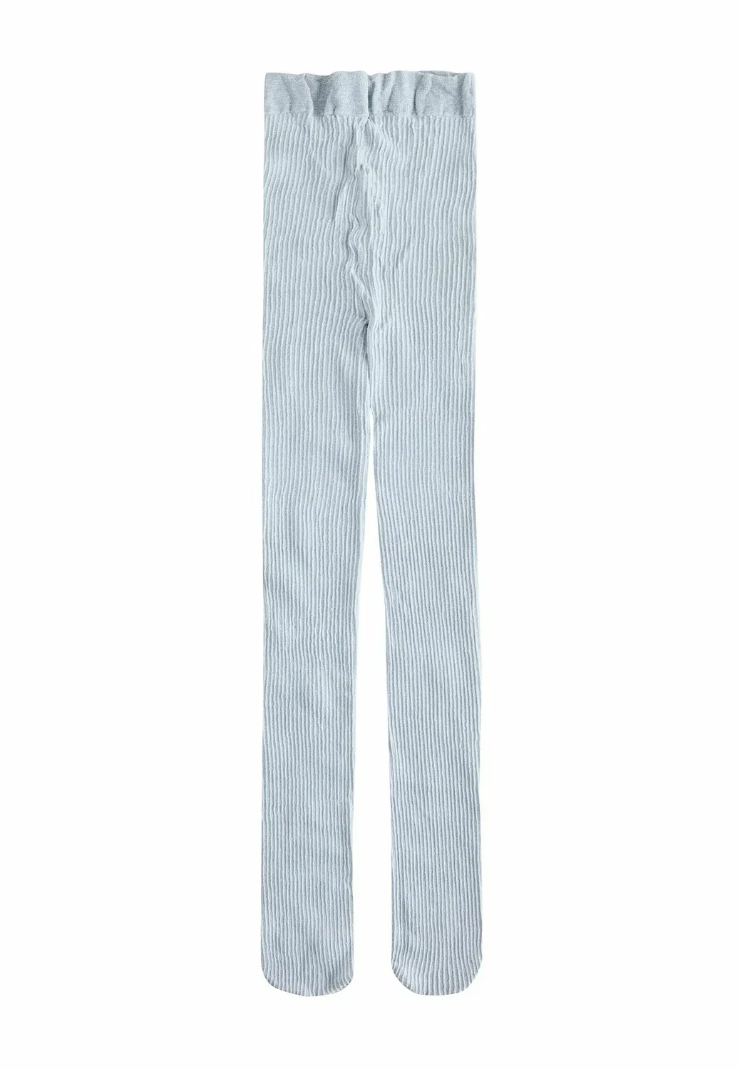 Колготки в рубчик плотностью 60 ден с блестками - колготки Next, Silver-Coloured White
