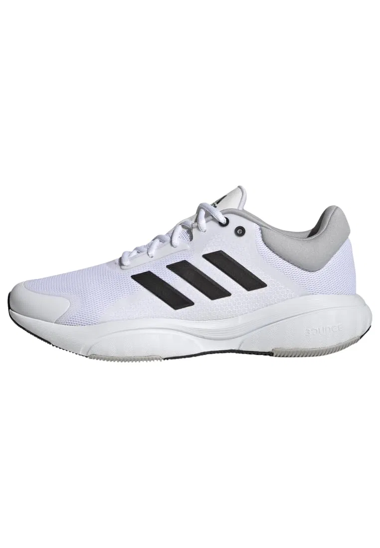 Мужская футболка с принтом Entrada 18 Adidas, Cloud White Core Black Grey Two