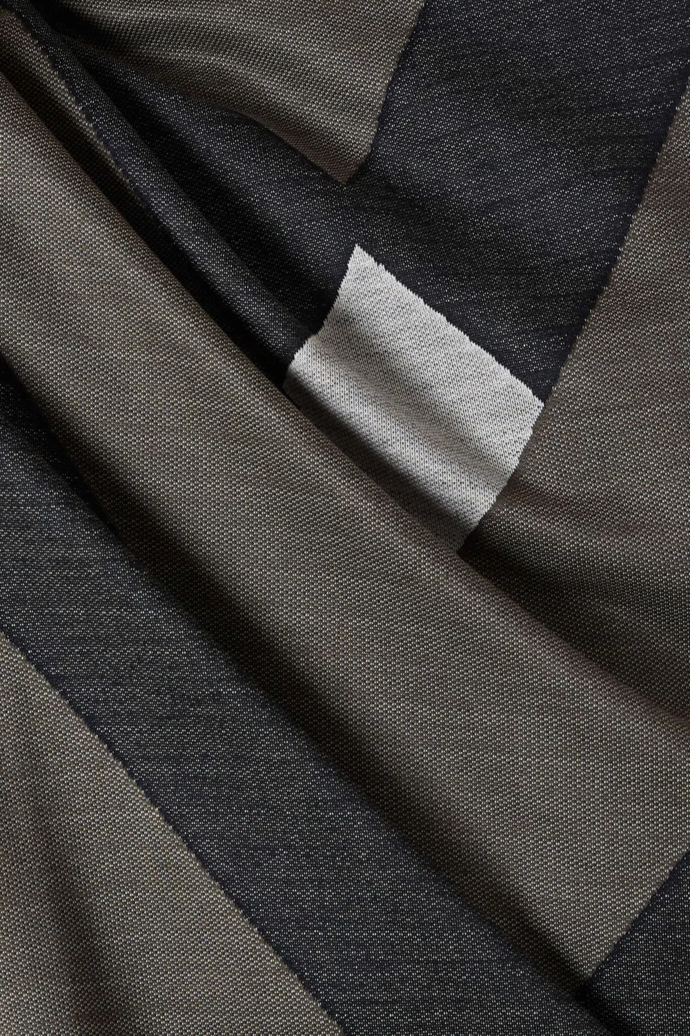 Футболка с коротким рукавом Macro V Pattern Emporio Armani, черный — фото 4