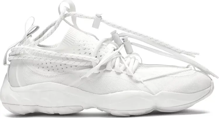 

Кроссовки pyer moss x dmx run fusion experiment 'skull grey' Reebok, белый