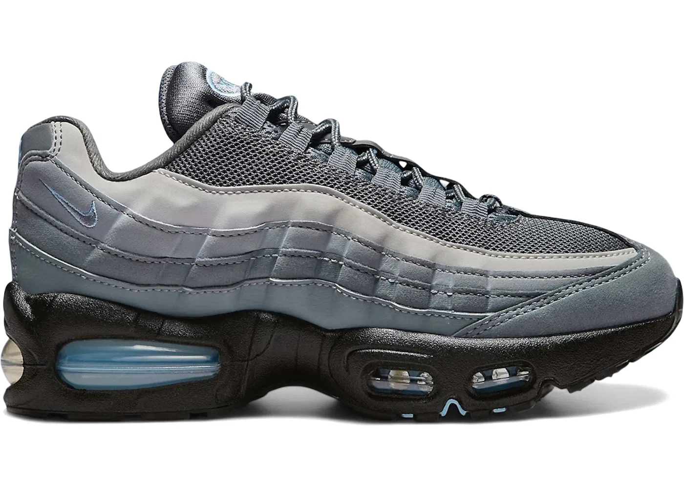 Детские кроссовки Lifestyle Nike Air Max 95, Cool Grey/Psychic Blue/Wolf Grey/Cool Grey