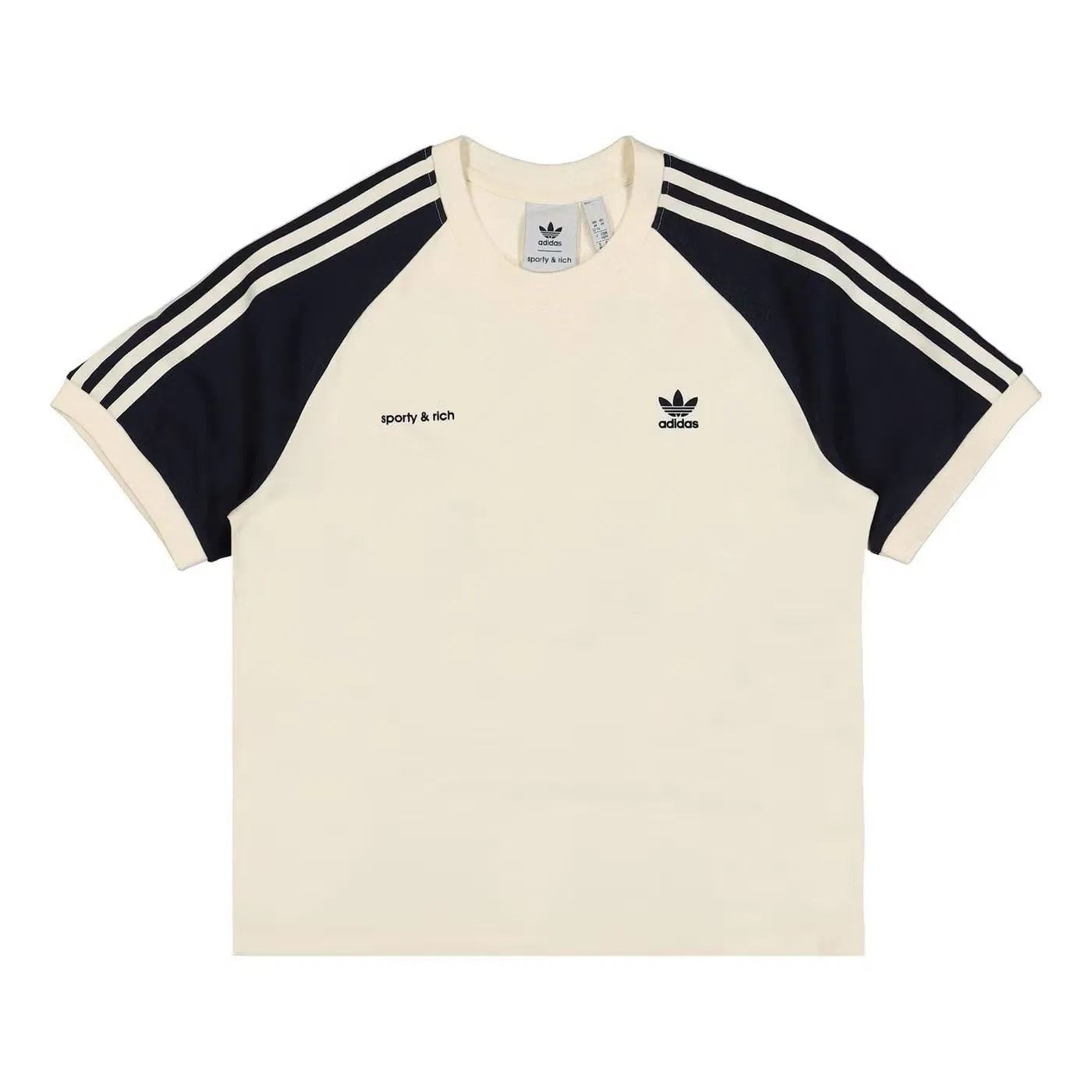 Футболка с принтом x Sporty & Rich Adidas, бежевый