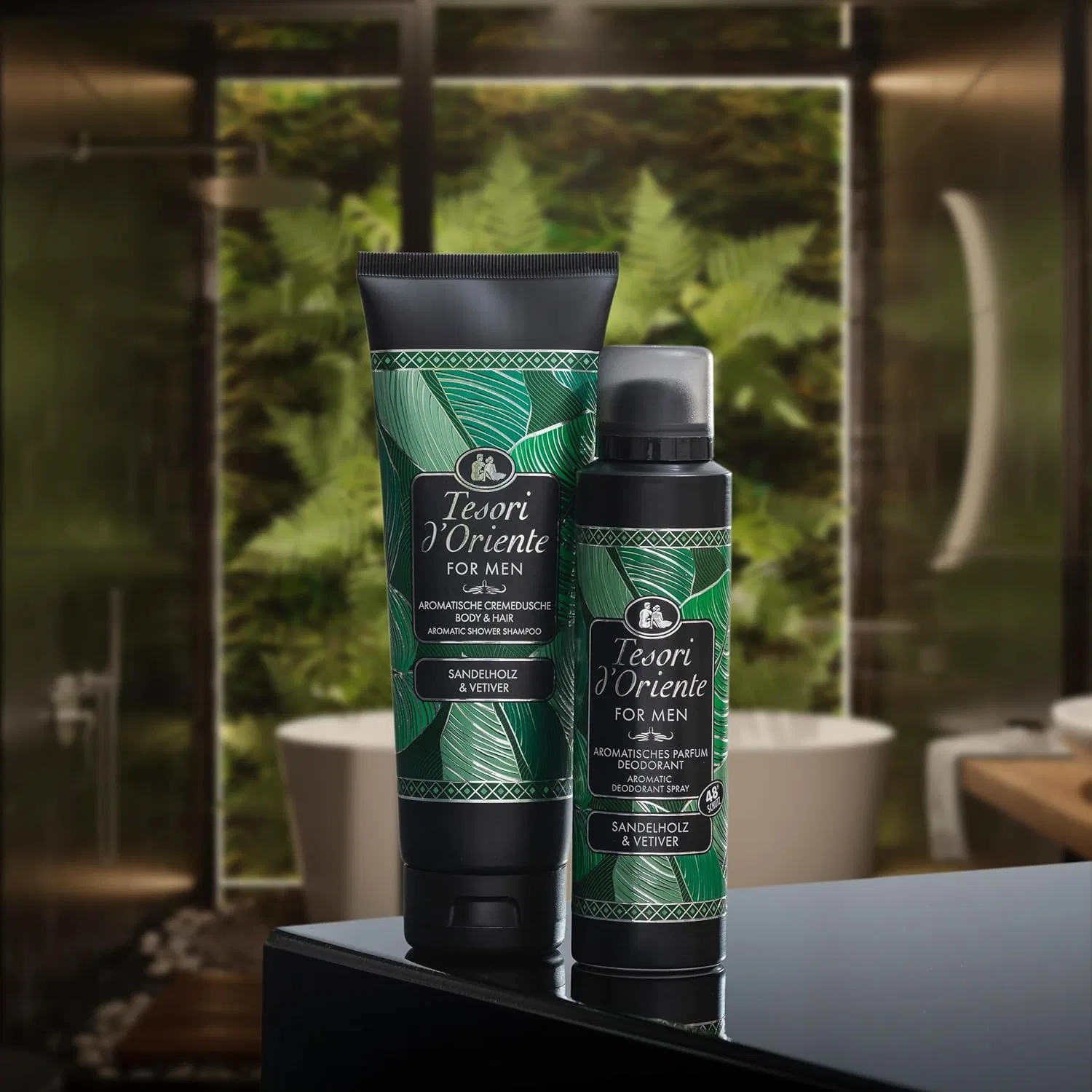 Дезодорант-антиперспирант ароматический Tesori d'Oriente, 150 мл, Vetiver & Sandalwood — фото 4
