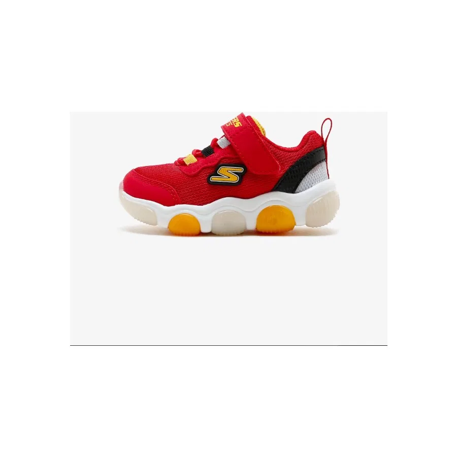 Кроссовки детские с подсветкой Mighty Glow Skechers, Серый