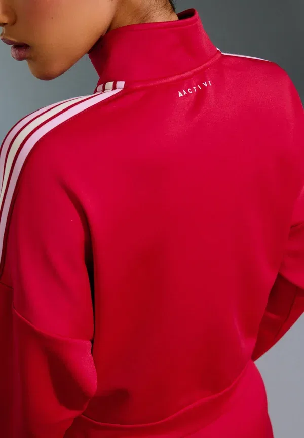 Куртка с контрастными полосками Regular fit - retro with contrast piping Next, красный — фото 3